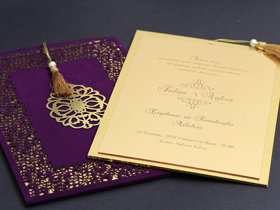 Alyans Davetiye     2007-Krem - 3