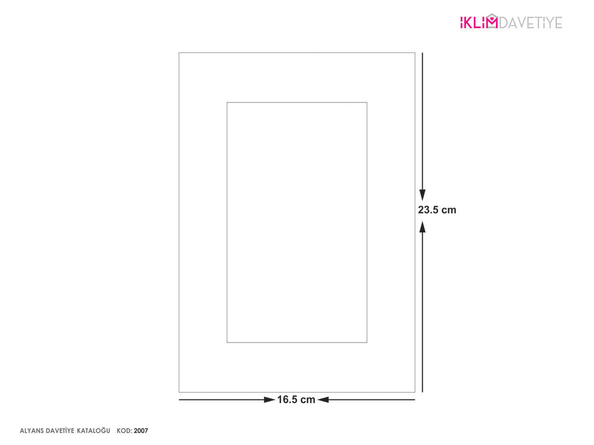 Alyans Davetiye     2007-Krem - 7