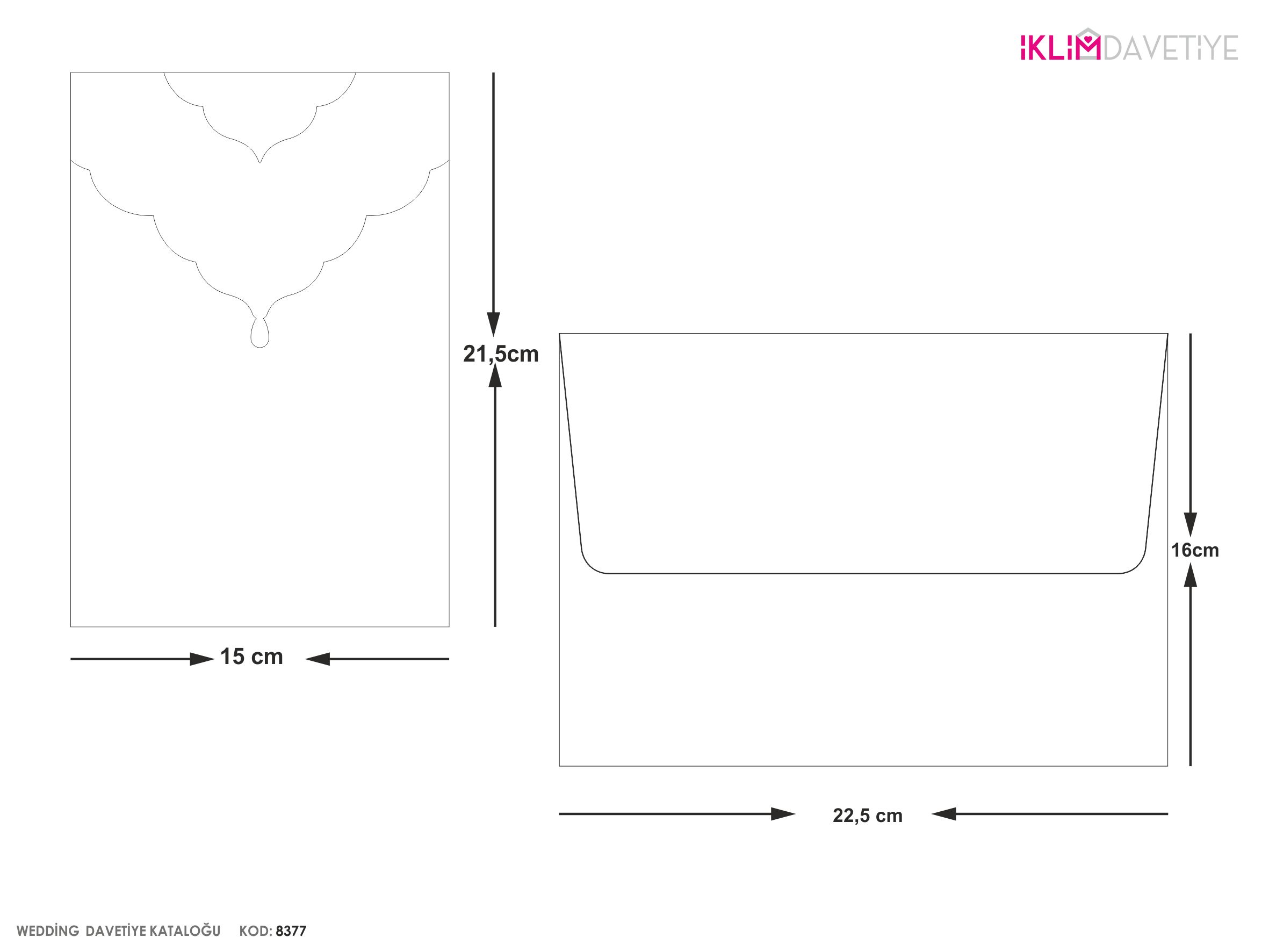 Wedding Davetiye     8377 - 5