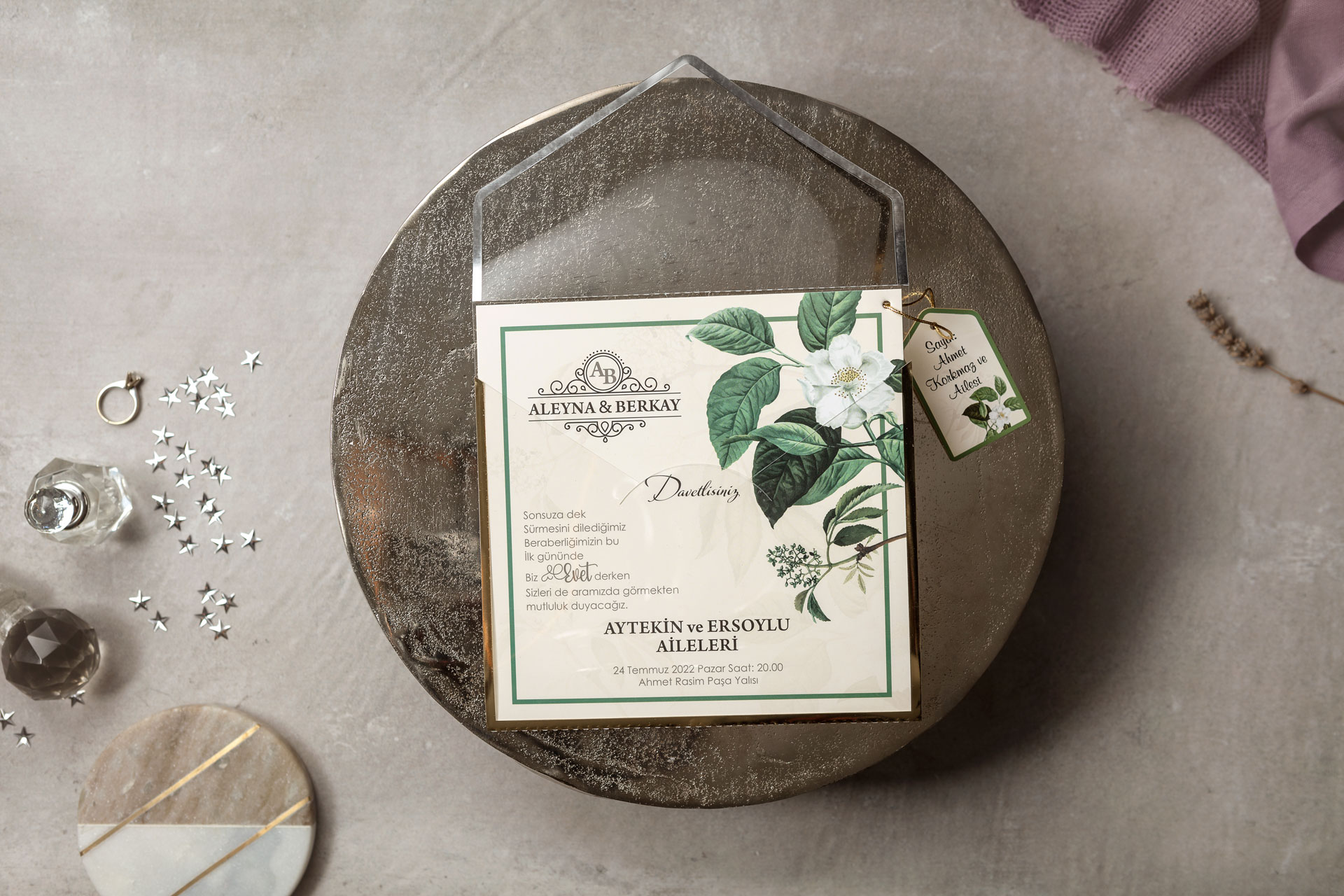 Wedding Davetiye     8440 - 3